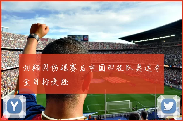 刘翔因伤退赛后中国田径队奥运夺金目标受挫