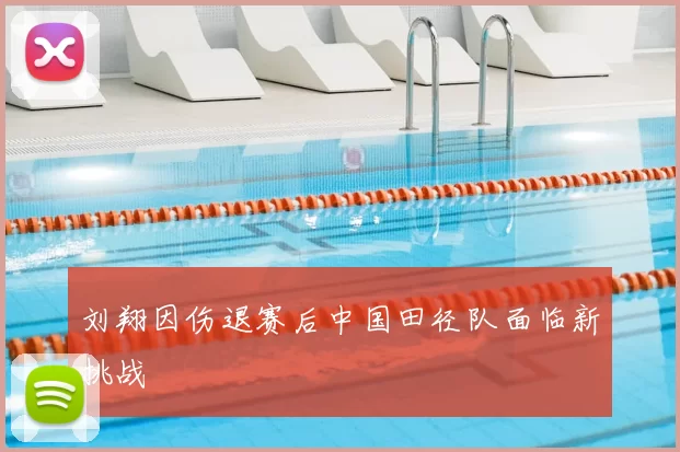刘翔因伤退赛后中国田径队面临新挑战